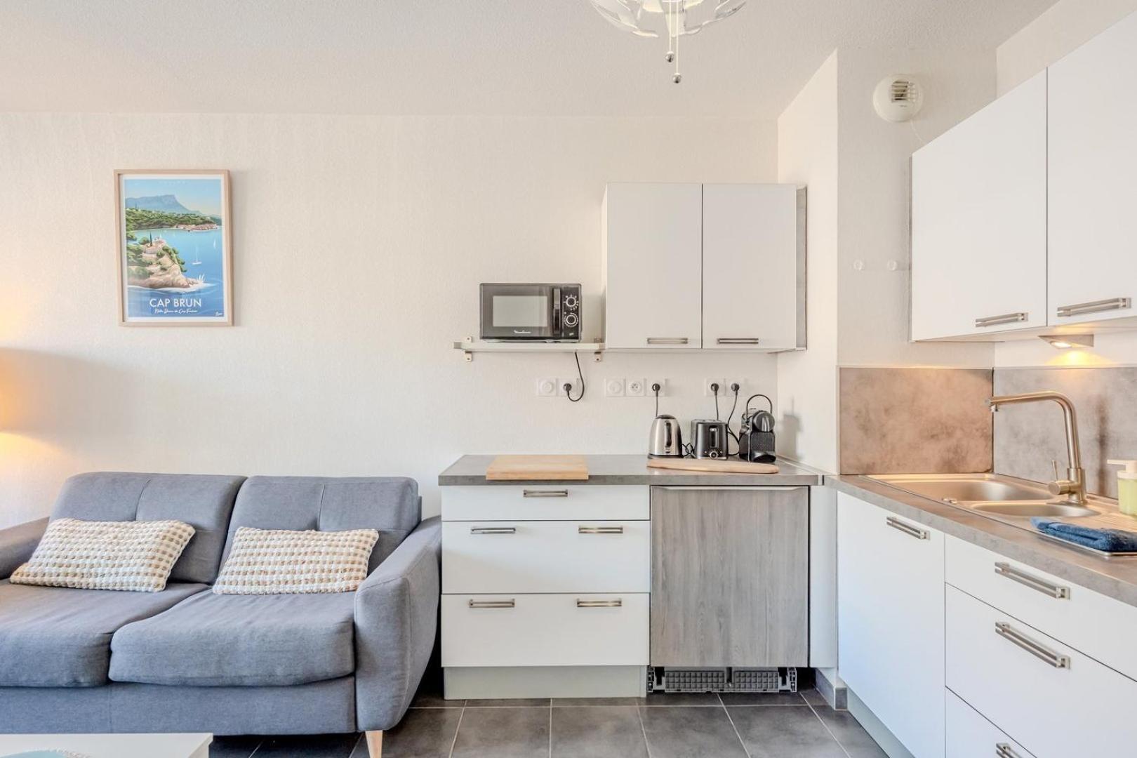 土伦Le Neroli T2 Dernier Etage Avec Terrasse Et Garage公寓 外观 照片